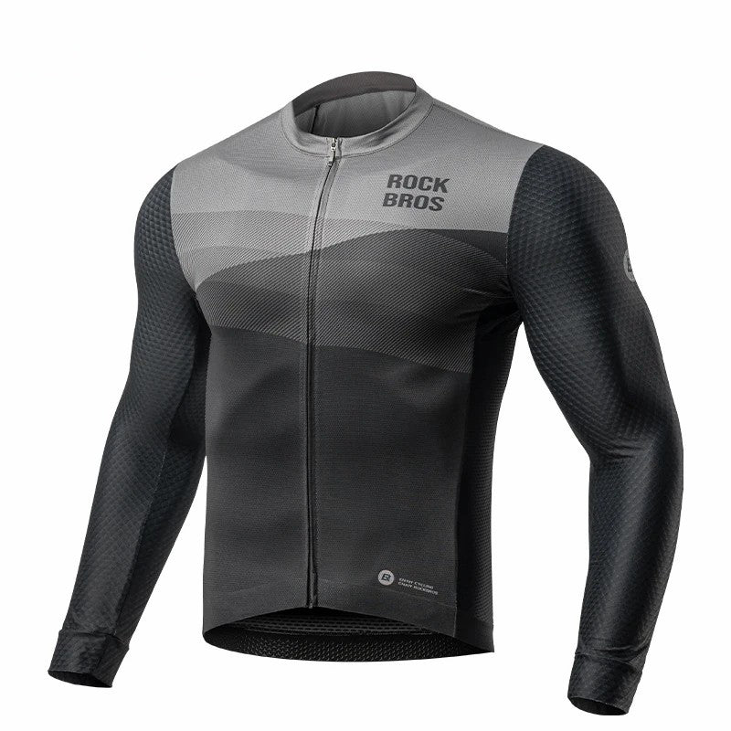 ROCKBROS rk2008 Spring Autumn Long Sleeve Top Windproof Cycling Jacket ROCKBROS rk2008 Spring Autumn Long Sleeve Top Windproof Cycling Jacket